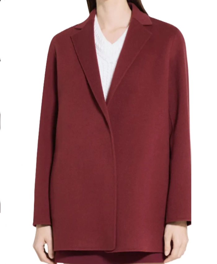 Marissa Gold Elsbeth S03 Maroon Coat For Sale