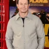 Mark Wahlberg The Family Plan 2 Grey Jacket