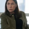 Maura Tierney Law and Order S25 Suede Leather Jacket