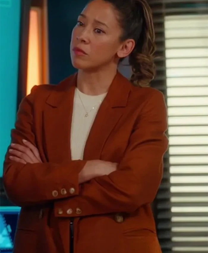 Mayko Nguyen Hudson and Rex S08 Brown Blazer For Sale