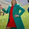 Melissa Peterman Finding Mr Christmas S02 Wool Coat