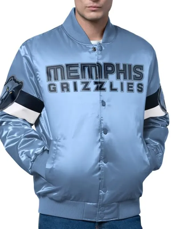 Memphis Grizzlies Triple Option Varsity Jacket