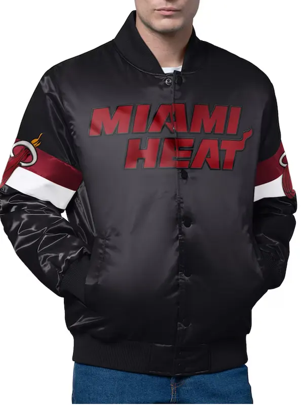 Miami Heat Triple Option Varsity Jacket