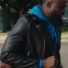 Michael Unexpected Christmas Black Biker Jacket