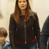 Michelle Monaghan The Family Plan 2 Leather Jacket