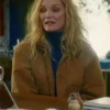 Michelle Pfeiffer Oh What Fun Brown Cotton Jacket For Sale