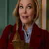 Michelle Pfeiffer Oh What Fun Red Wool Coat For Sale