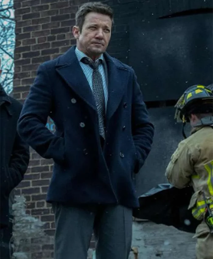 Mike McLusky Mayor of Kingstown S01 Blue Coat