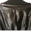 Miley Cyrus Max Azria Crop Black Leather Jacket For Men And Women