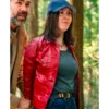 Murder in a Small Town S02 Red Leather Jacket