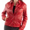 Murder in a Small Town S02 Red Leather Jacket For Sale