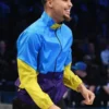 NBA Tri-Color Block Stephen Curry Track Jacket