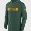 NFL Bay Packers Sideline Green Hoodie For Sale