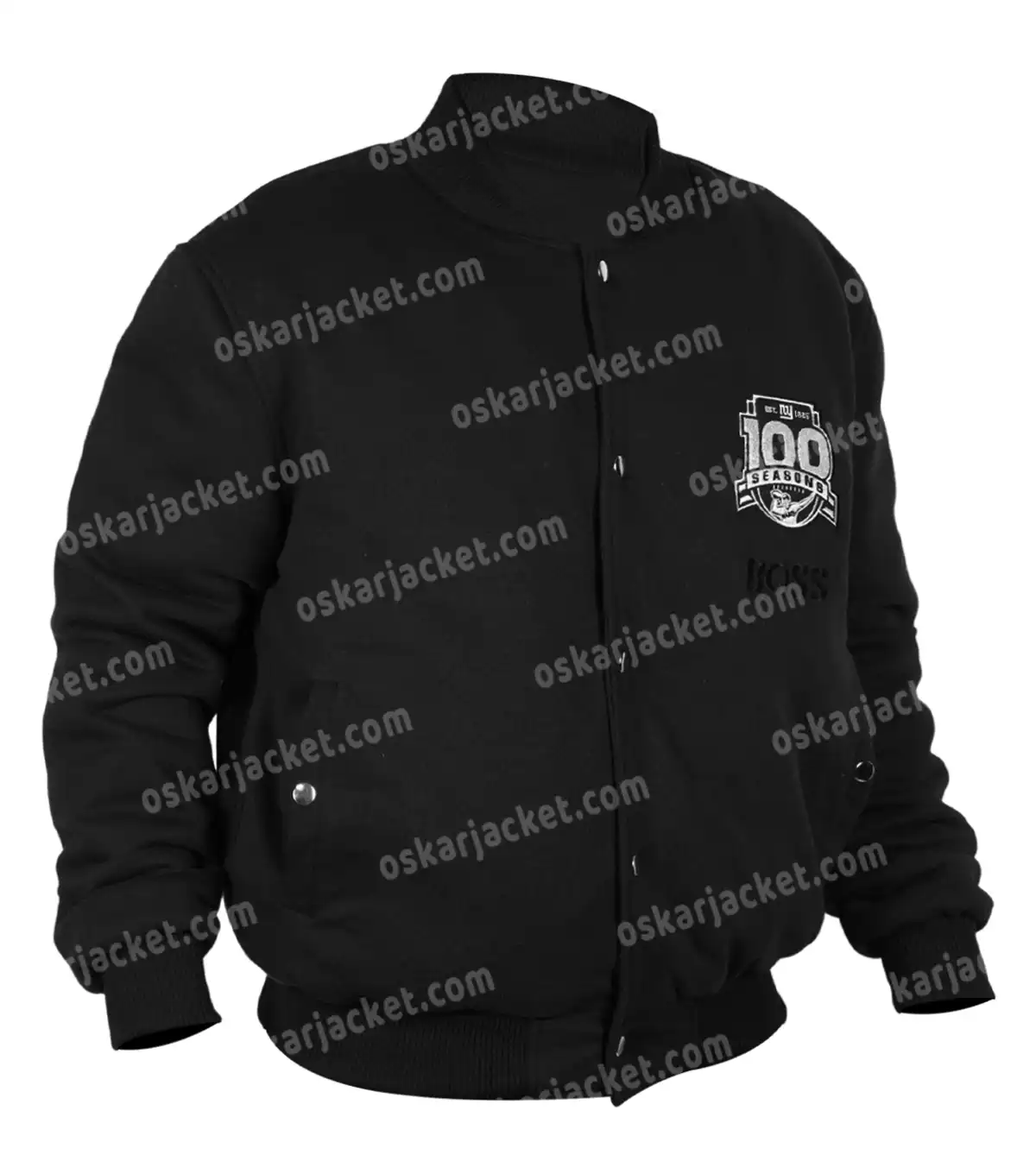 NY Giants Hugo Boss 100th Season Black Jacket For Men and Women