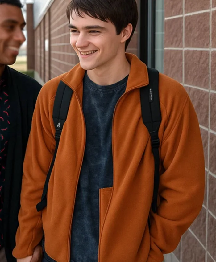 Nathan Walter My Life With The Walter Boys S02 Brown Jacket