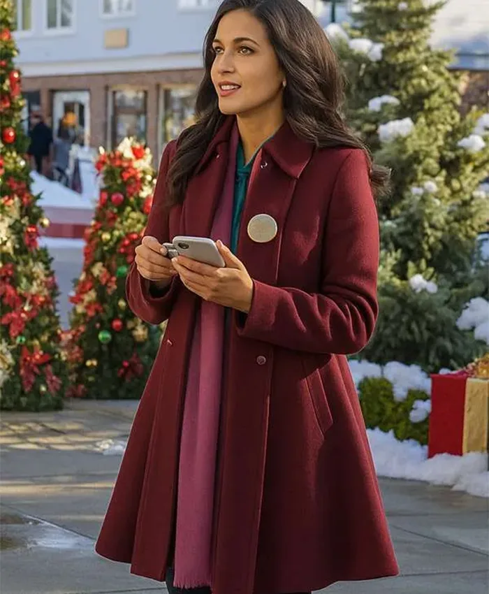Nazneen Contractor The Christmas Ring Wool Coat