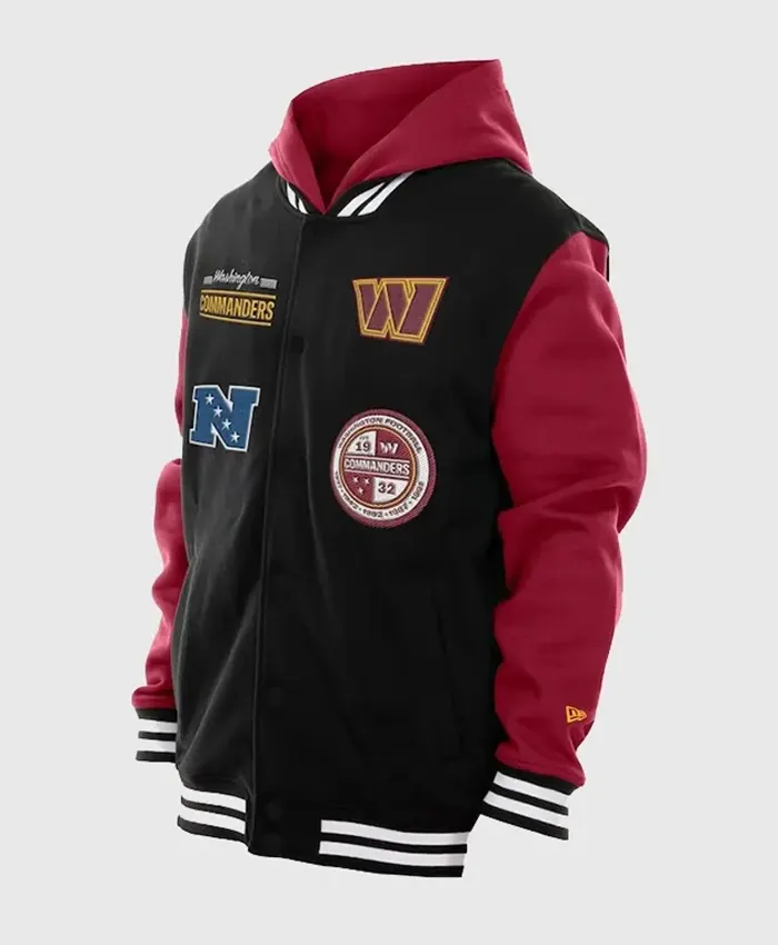 New Era Washington Commanders Hoodie Jacket