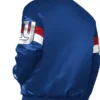 New York Giants Triple Option Full-Snap Varsity Satin Jacket