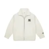 New York Yankees MLB 2025 Unisex Sherpa Jacket White Front