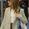 Nicole Wallace Culpa Nuestra Beige Coat
