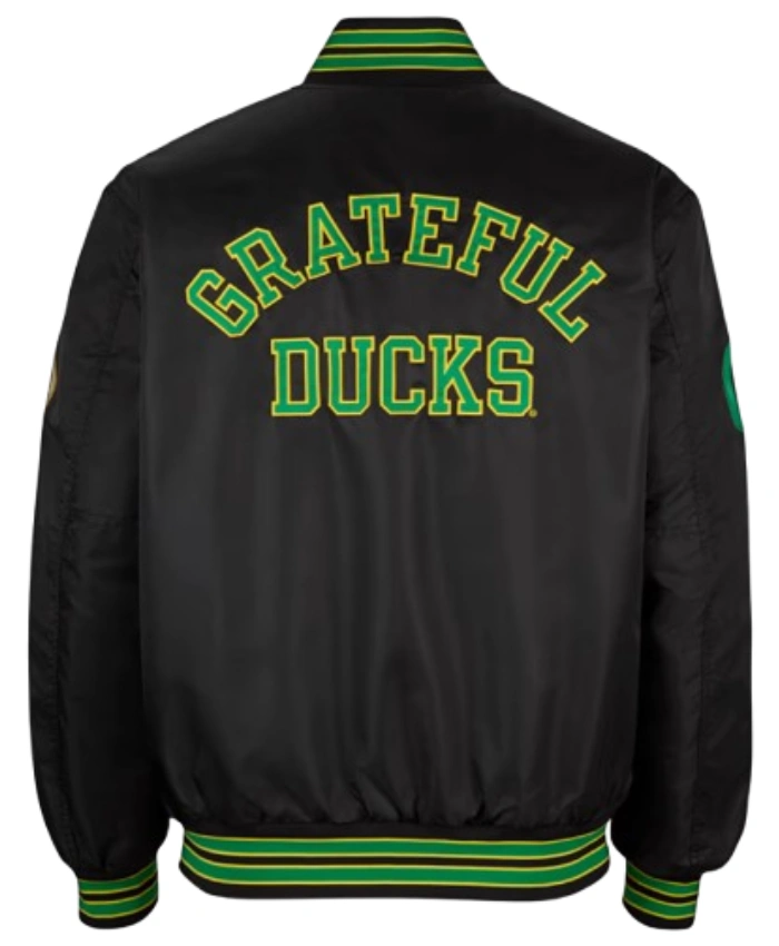 Nike Grateful Duck Black Bomber Jacket For Sale