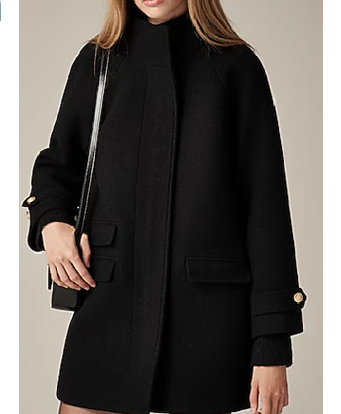 Nina Hobbs Mayor of Kingstown S04 Black Coat For Sale