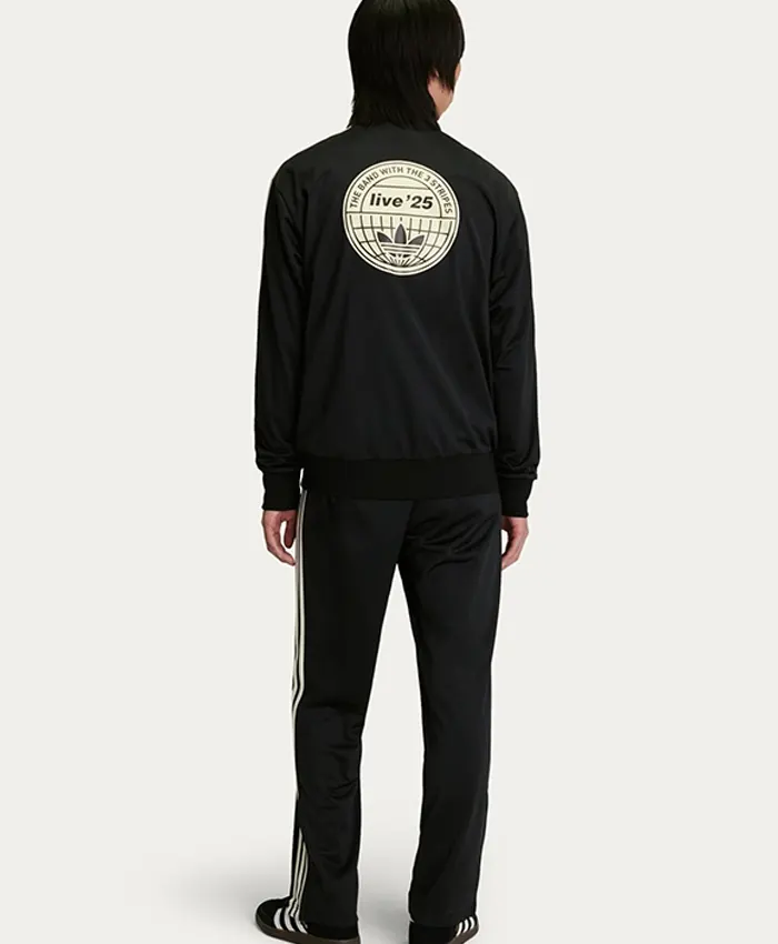 Oasis x Adidas 2025 White Stipped Tracksuit