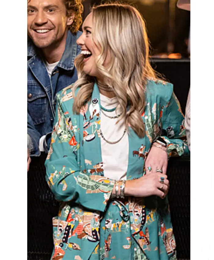 Olivia Harms The Road S01 Printed Blazer