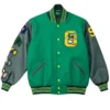 Oregon Nike Grateful Ducks Lettermens Bomber Jacket