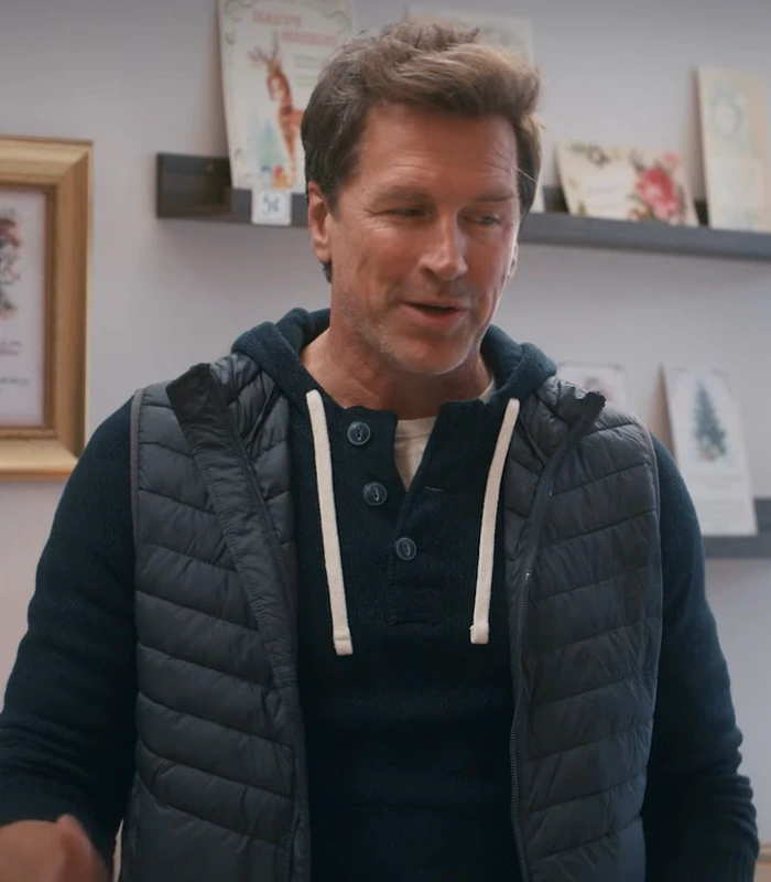 Paul Greene Timeless Tidings of Joy Puffer Vest For Sale