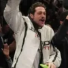Pete Davidson Monday Night RAW White Leather Motorcycle Jacket