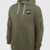 Philadelphia Eagles 2025 Salute to Service Pullover Hoodie