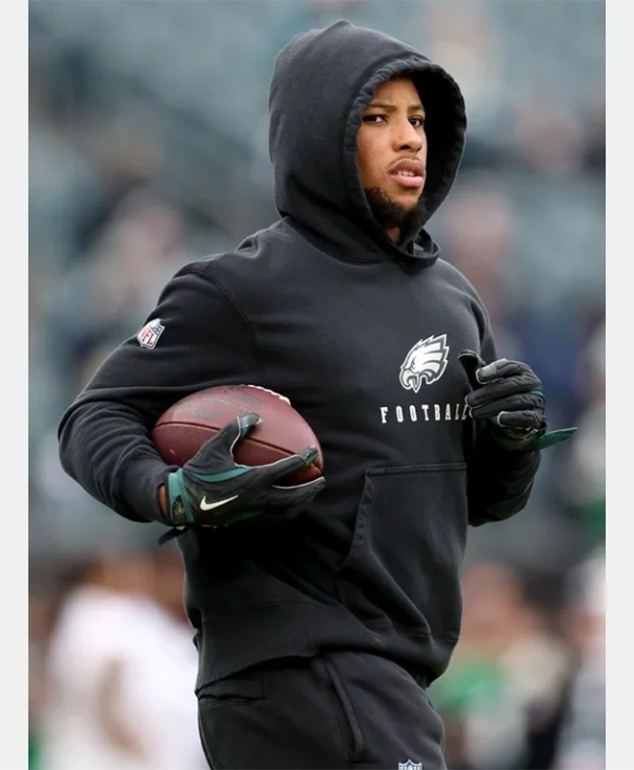 Philadelphia Eagles Black Pullover Hoodie For Sale