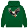 Philadelphia Eagles GOLF WANG Cutout Pullover Hoodie