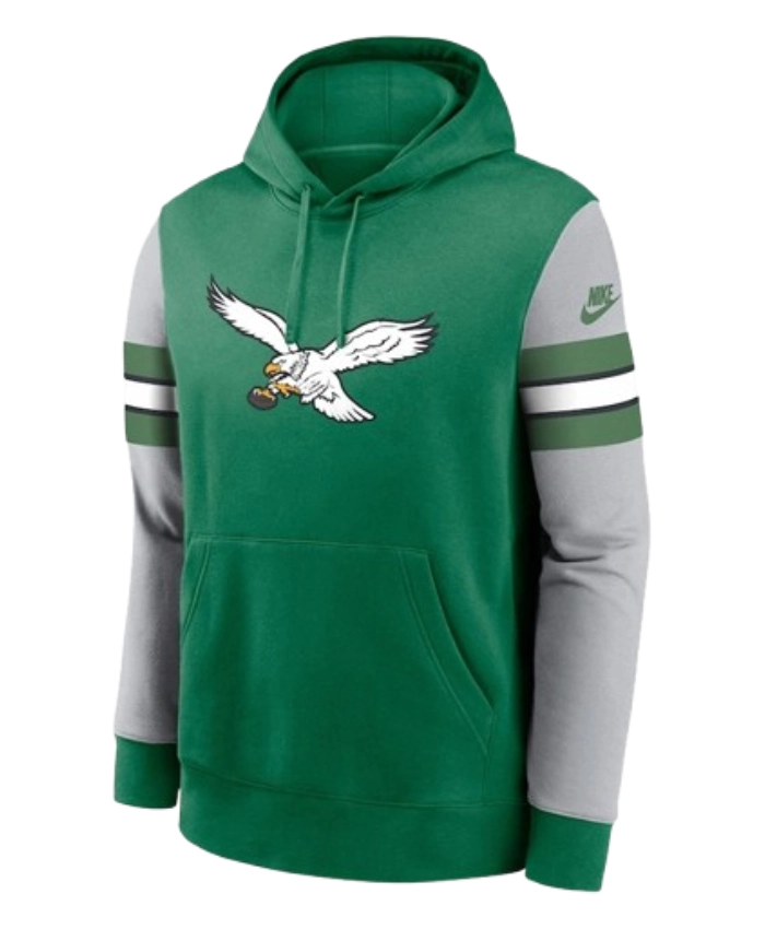 Philadelphia Eagles Green Pullover Hoodie