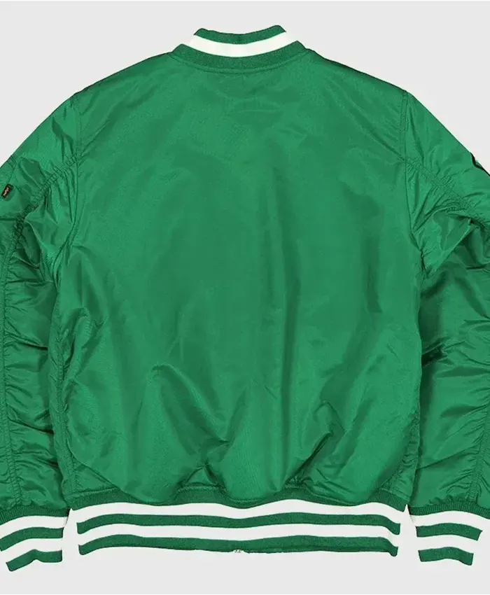 Philadelphia Eagles New Era x Alpha Bomber Jacket For Sale