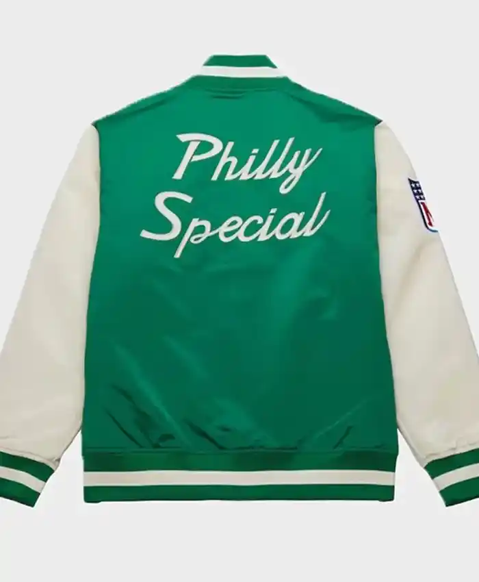 Philadelphia Eagles Primetime Kelly Green Philly Special Jacket For Sale