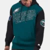Philadelphia Eagles Starter Green Extreme Pullover Hoodie