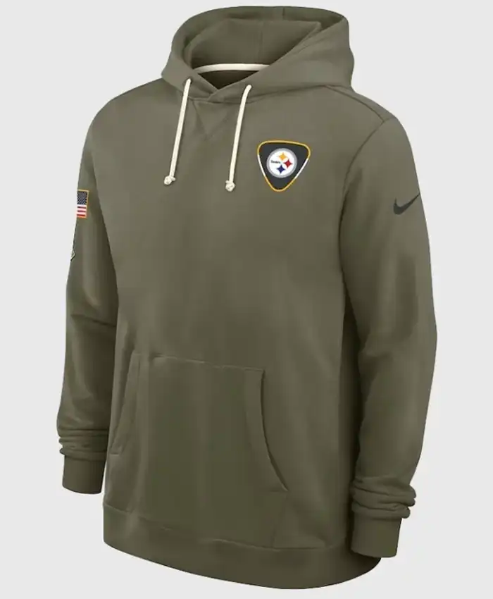 Pittsburgh Steelers 2025 Salute to Service Pullover Hoodie