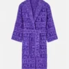 Purple Versace Robe