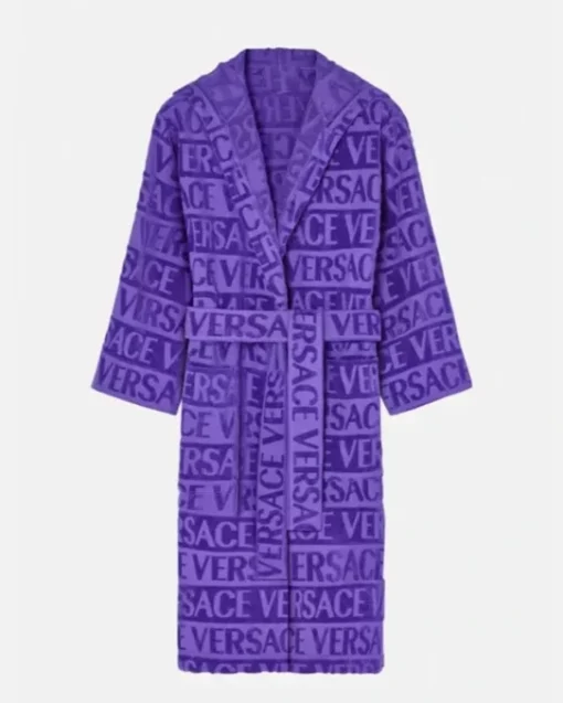 Purple Versace Robe