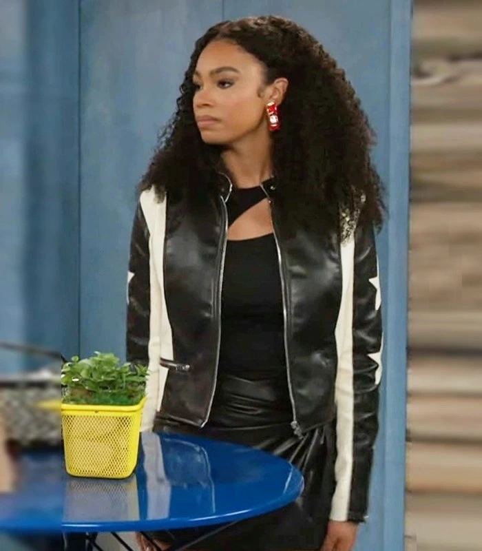 RhonniRose Mantilla Beyond the Gates Leather Jacket