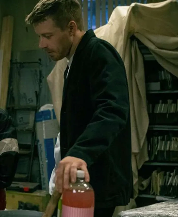 River Cartwright Slow Horses S05 Black Jacket For Sale