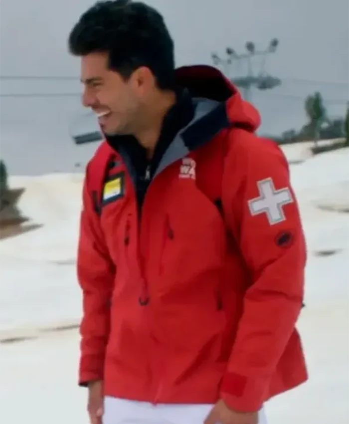 Robbie Simpson Finding Mr Christmas S02 Red Jacket