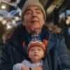 Rowan Atkinson Man VS Baby S01 Blue Parka Jacket