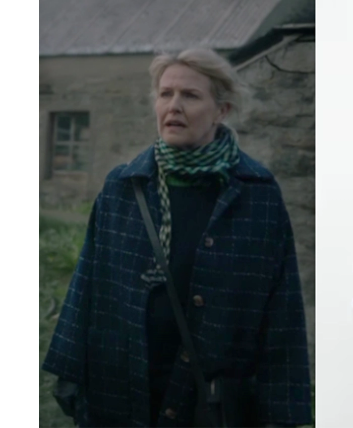 Ruth Calder Shetland S10 Checked Coat