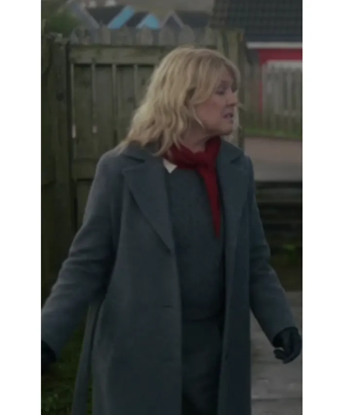 Ruth Calder Shetland S10 Grey Wool Coat