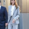 Salesforce Tower Kate Middleton Grey Suit