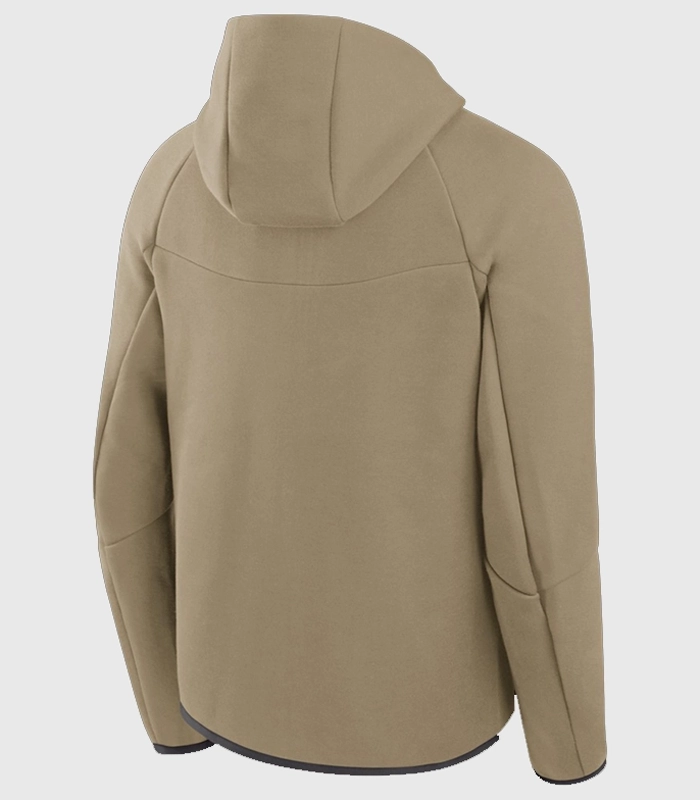 Alternative view of San Francisco 49ers Brown Nike Tech Fleece Hoodie