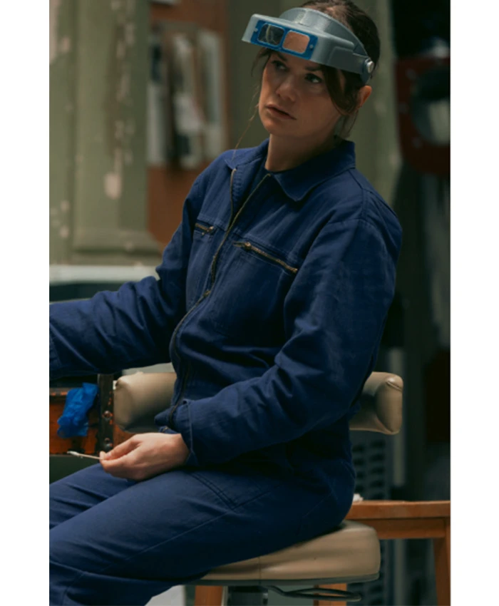 Sarah Trafford Down Cemetery Road S01 Denim Jumpsuit